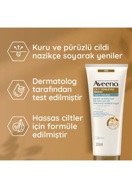 Cilt Yenileyici Vücut Peelingi 200 ml