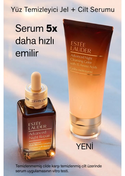 Çift Fazlı Temizleme ve Bakım Seti - Temizleyici Balm 7ml ve Jel 100ML, Serum 30ML, Göz Kremi 5ml