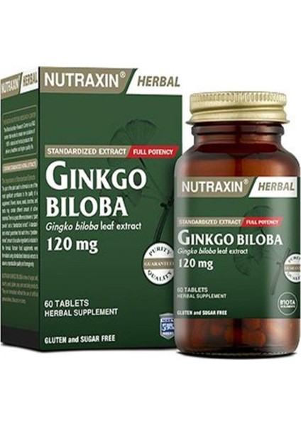 Ginkgo Biloba 60 Tablet