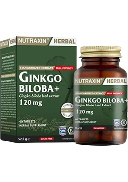 Ginkgo Biloba 60 Tablet