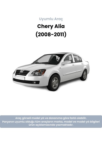 Chery Alia Arka Fren Balatası (2008-2011)