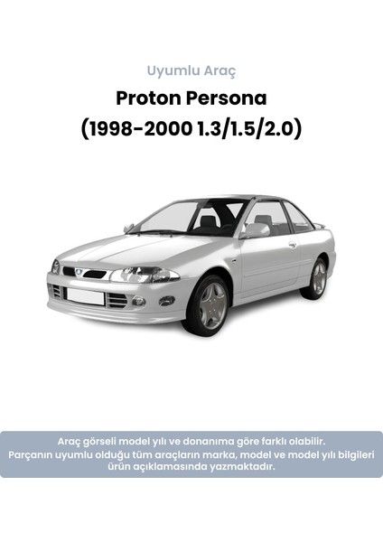 Proton Persona Ön Fren Balatası (1998-2000 1.3/1.5/2.0) Muadil