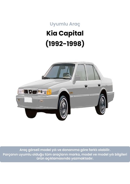 Kia Capital Ön Fren Balatası (1992-1998)