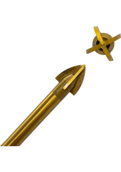 6178 Ok Tipi 4 Elmaslı Cam Fayans Delme Matkap Ucu 14 mm fiyatları