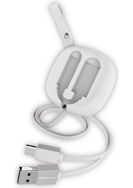 S79 Micro USB 2A 1m Makaralı Kutu Şarj Kablosu
