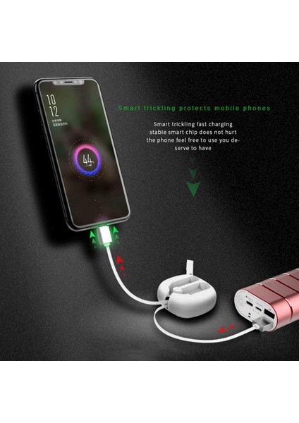 S79 Micro USB 2A 1m Makaralı Kutu Şarj Kablosu modelleri
