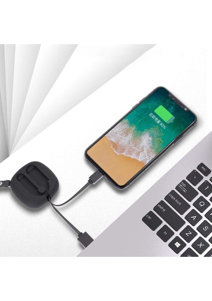 S79 Micro USB 2A 1m Makaralı Kutu Şarj Kablosu