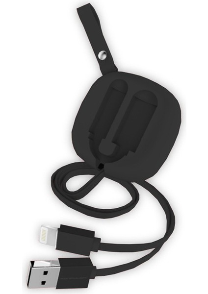 S80 Lightning 2A 1m Makaralı Kutu Şarj Kablosu