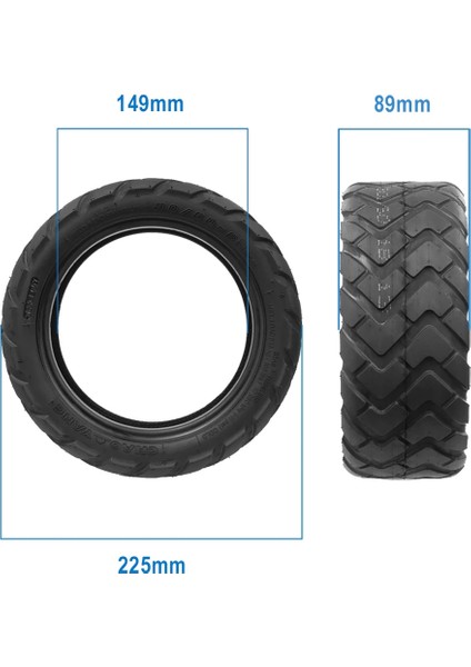 Onvo OV-012 Için Dış Lastik - 10 Inç 10×3.0 80/60-6