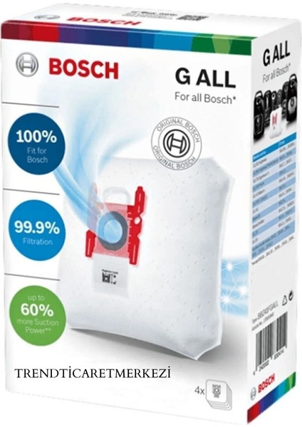 BGBS4HYG1 Gall Toz Torbası
