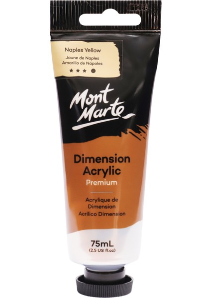 Premium Dimension Akrilik 75 ml Naples Yellow