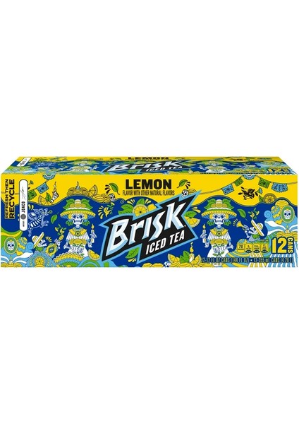 Brisk Lemon Iced Tea Soğuk Çay 12 Adet