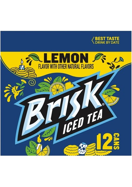 Brisk Lemon Iced Tea Soğuk Çay 12 Adet