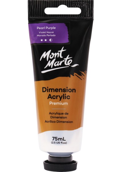 mm Premium Dimension Akrilik 75ML - Pearl Purple