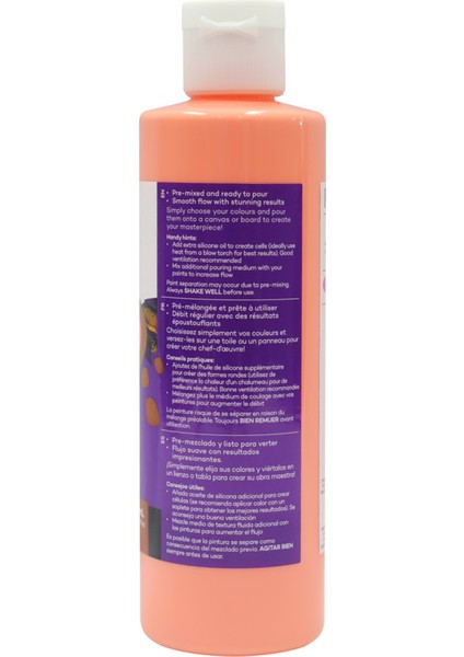 Dökme Akrilik Boya Premium 240 ml Coral modelleri