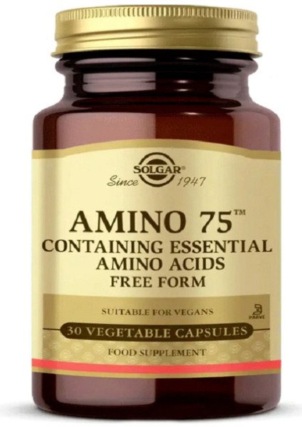 Amino 75 30 Kapsül Essential Amino fiyatları