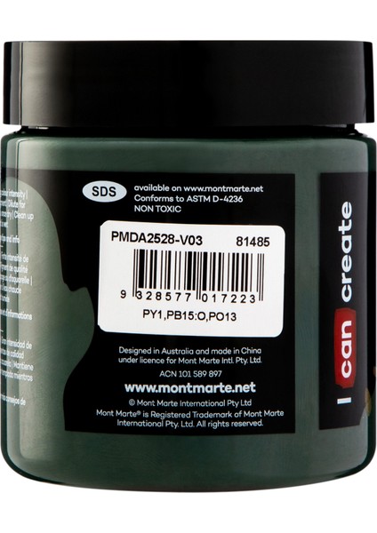Premium Dimension Akrilik 250 ml Terre Verte modelleri