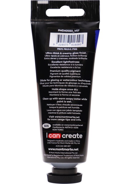 Premium Dimension Akrilik 75 ml Cobalt Blue fiyatları