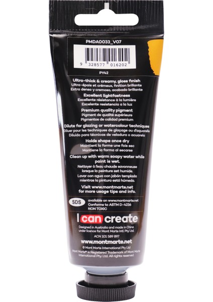 Premium Dimension Akrilik 75 ml Yellow Ochre