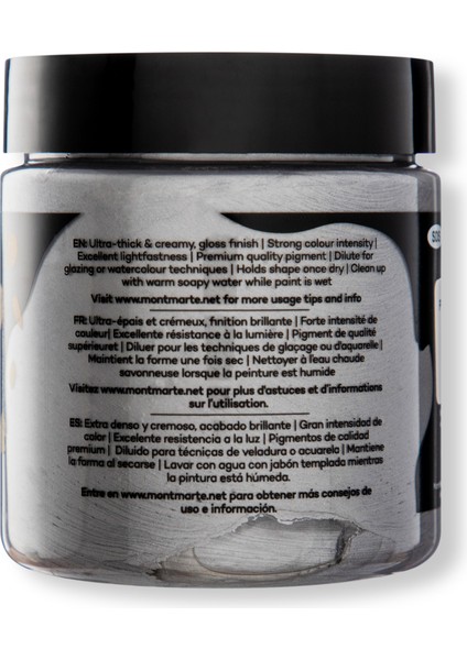 Premium Dimension Akrilik 250 ml Silver modelleri