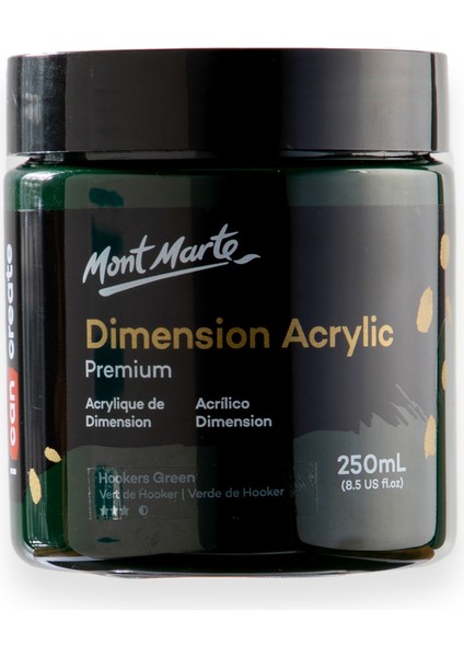 mm Premium Dimension Akrilik 250ML - Hookers Green Deep