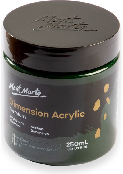 mm Premium Dimension Akrilik 250ML - Hookers Green Deep fiyatları