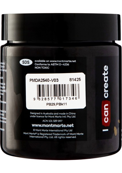 Premium Dimension Akrilik 250 ml Paynes Gri modelleri