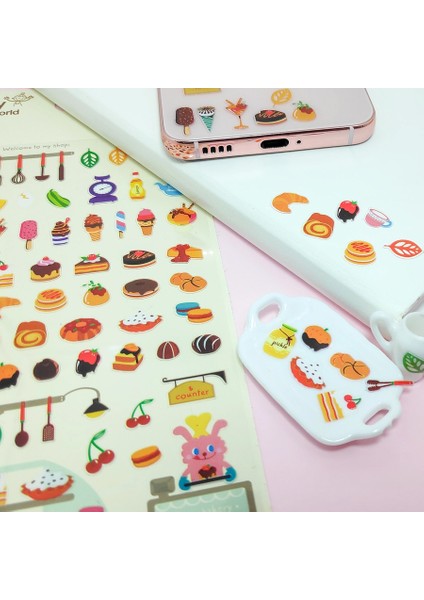 Sticker Bany Fırını 15'li Paket modelleri