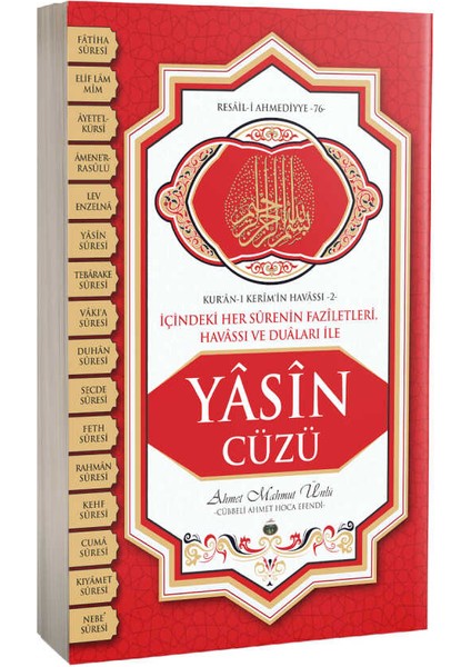 Yasin Cüzü - Ahmet Mahmut Ünlü