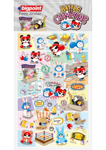 Sticker Şampiyonlar Savaşı 15'li Paket
