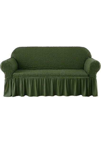 Eldost Bürümcük Koltuk, Kanepe,çekyat Örtüsü, Lastikli, Esnekli, Etekli,3 Kişilik Koltuk Için( 1 Adet)