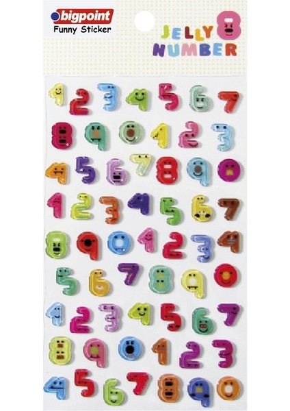 Sticker Rakamlar 15'li Paket
