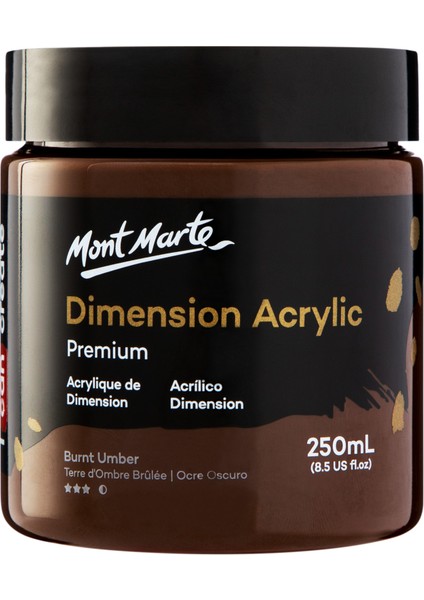 Premium Dimension Akrilik 250 ml Burnt Umber fiyatları