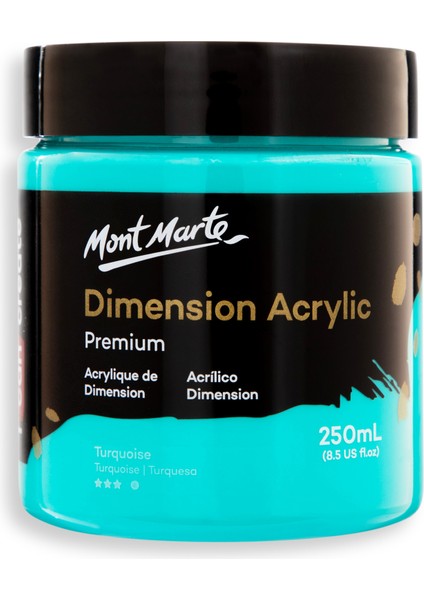 Premium Dimension Akrilik 250 ml Turquoise fiyatları