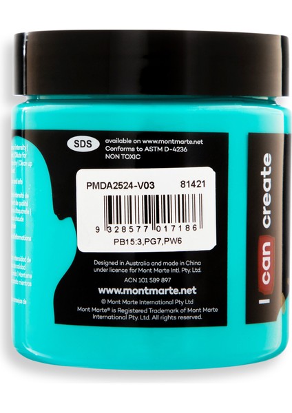 Premium Dimension Akrilik 250 ml Turquoise modelleri