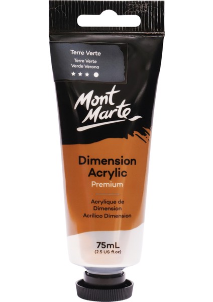 Premium Dimension Akrilik 75 ml Terre Verte