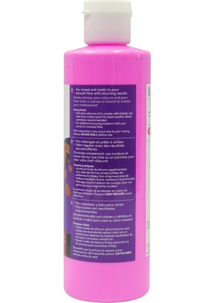 Dökme Akrilik Boya Premium 240 ml Hot Pink modelleri