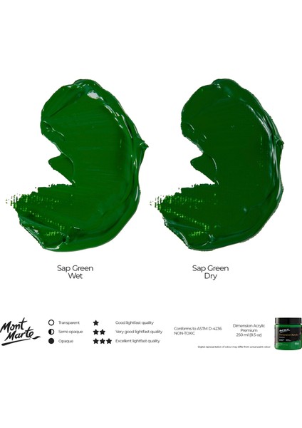 Premium Dimension Akrilik 250 ml Sap Green