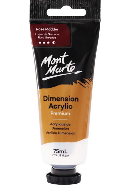 Premium Dimension Akrilik 75 ml Rose Madder