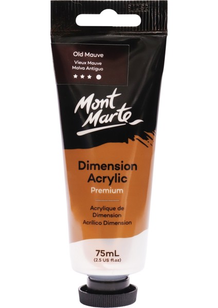 mm Premium Dimension Akrilik 75ML - Old Mauve
