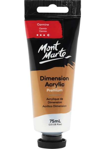 Premium Dimension Akrilik 75 ml Carmine