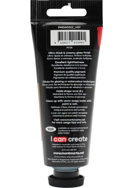Premium Dimension Akrilik 75 ml Carmine fiyatları