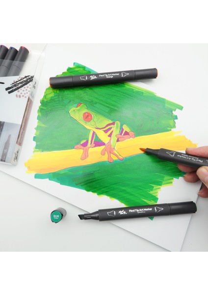 mm Premium Flexi Tip Sanat Markerleri 7'li indirimleri