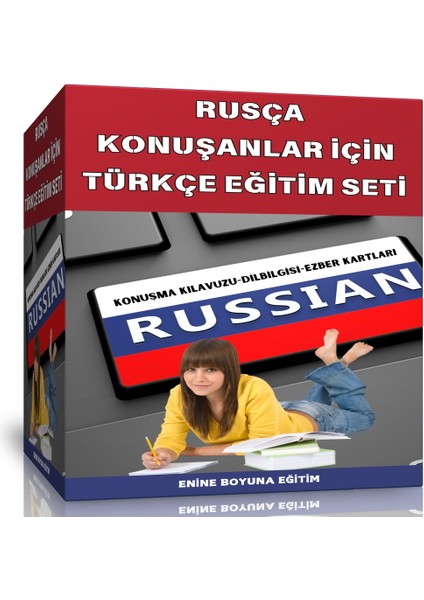 Rusça Konuşanlar İçin Türkçe Eğitim Seti 3 Kitap