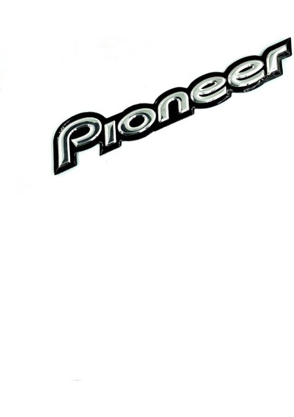 Etiketçilere Pıoneer Kabartmalı Arma Alüminyum Sticker