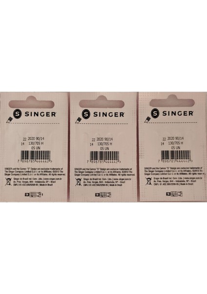 3 Paket 14 Numara Dikiş Makinesi Iğnesi 2020 90/14 fiyatları