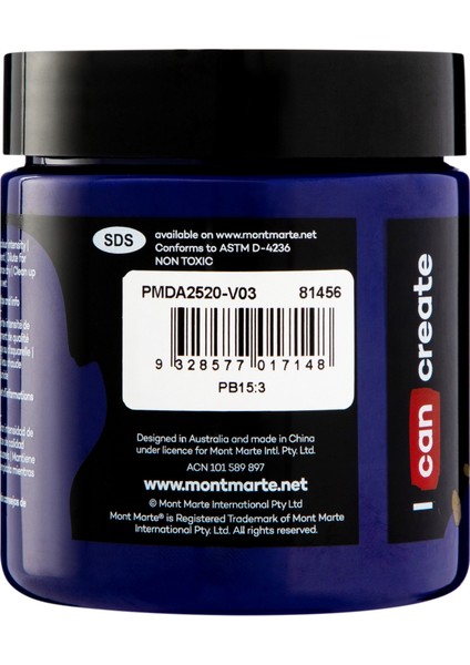 Premium Dimension Akrilik 250 ml Phthalo Blue modelleri