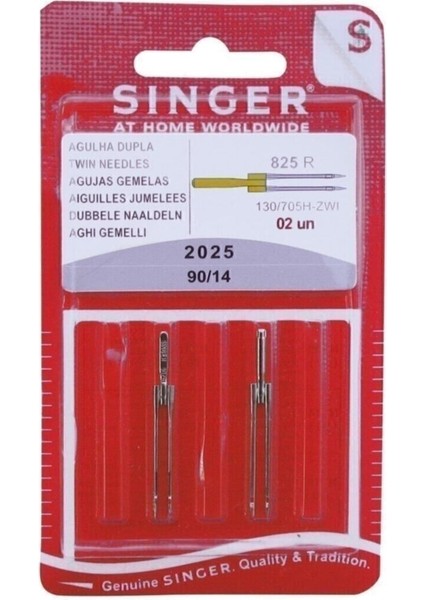 2025-14 Çift Iğne 14 No 3 mm (Ikili Iğne) 90/14