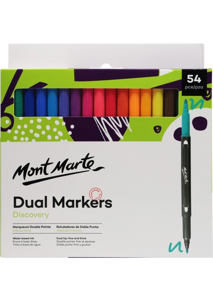 mm Discovery Çift Uçlu Markerlar 54 Adet