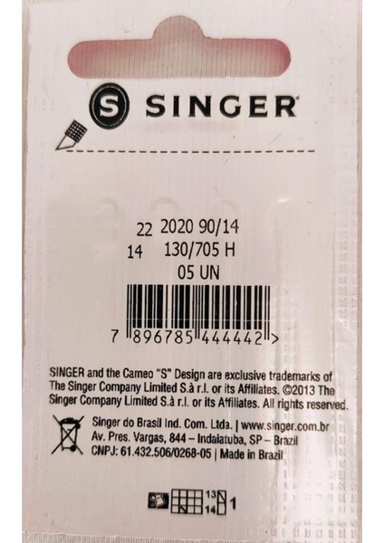 Dikiş Makinesi Iğnesi 90/14 Orta Kumaşlar İçin 5 Adet Orijinal Set fiyatları